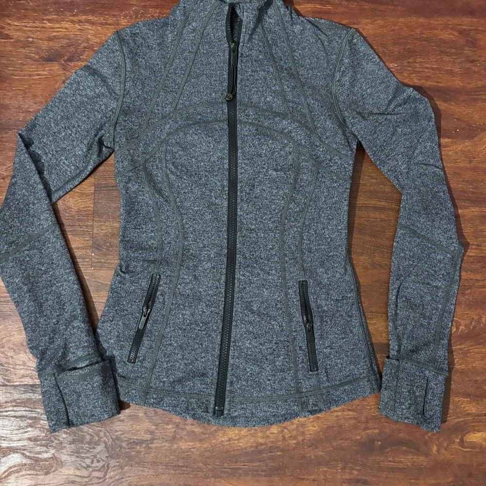 Lululemon Athletica Charcoal Utility Jacket
